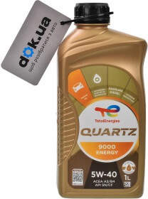 Моторное масло Total Quartz 9000 Energy 5W-40 синтетическое