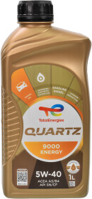 Моторное масло Total Quartz 9000 Energy 5W-40 синтетическое