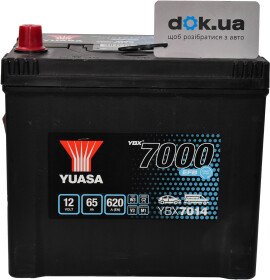 Аккумулятор Yuasa 6 CT-65-L EFB Start Stop YBX7014
