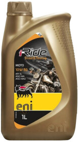 Моторное масло 4T Eni i-Ride Moto 10W-30 полусинтетическое
