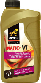 Трансмиссионное масло KROSS Matic+ VI синтетическое