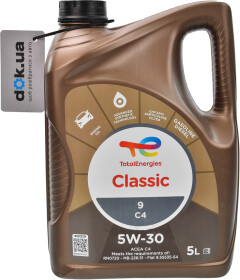 Моторна олива Total Classic 9 C4 5W-30 синтетична