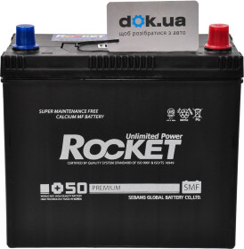 Акумулятор Rocket 6 CT-50-R Premium SMF65B24LS