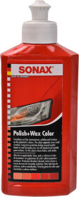 Кольоровий поліроль для кузова Sonax Polish & Wax Color NanoPro червоний