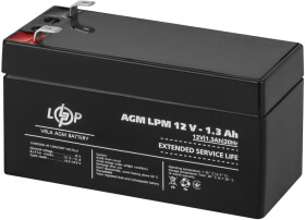 Аккумулятор для ИБП LogicPower LP4131 12 V 1.3 Ач