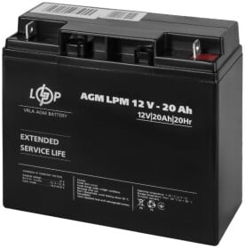 Акумулятор для ДБЖ LogicPower LP4163 12 V 20 Аг