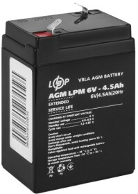 Акумулятор для ДБЖ LogicPower LPM LP3860 LP3860 4.5 Аг 6 В