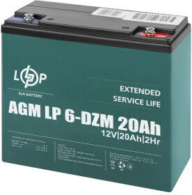 Тяговий акумулятор LogicPower 6-DZM LP5438 20 Аг 12 В