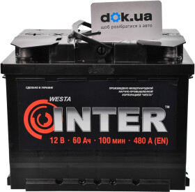 Аккумулятор Inter 6 CT-60-L INTER8