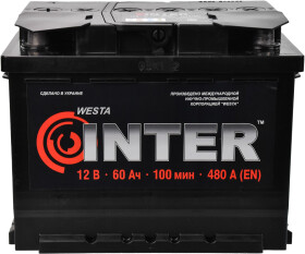Акумулятор Inter 6 CT-60-L INTER8