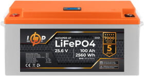 Аккумулятор для ИБП LogicPower LP22421 25.6 100 Ач