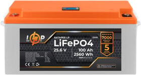 Тяговый аккумулятор LogicPower LP22416 100 Ач 25.6 В