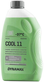 Готовый антифриз Dynamax G11 зеленый -37 °C