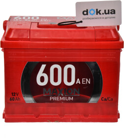 Аккумулятор Maxion 6 CT-60-L Premium 5606720250