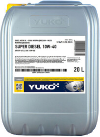 Моторна олива Yuko Super Diesel 10W-40 мінеральна