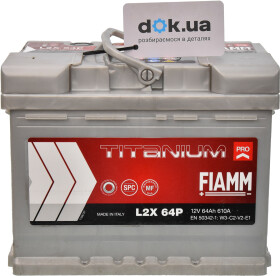 Аккумулятор Fiamm 6 CT-64-L Titanium Pro L2X-64P