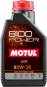 Моторное масло Motul 8100 Power 0W-20 синтетическое