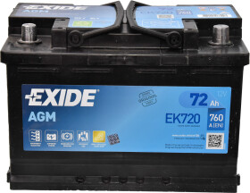 Аккумулятор Exide 6 CT-72-R AGM EK720