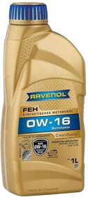 Моторное масло Ravenol FEH 0W-16 синтетическое