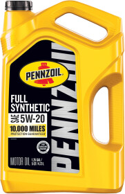 Моторное масло Pennzoil Full Synthetic 5W-20 синтетическое