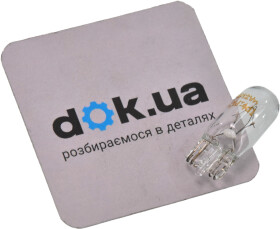 Автолампа Osram Original W2W W2,1x9,5d 2 W прозрачная 2820