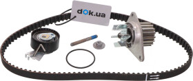 Комплект ремня ГРМ + помпа Hepu PK08461