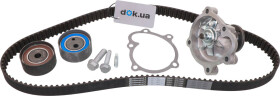 Комплект ремня ГРМ + помпа Hepu PK03260
