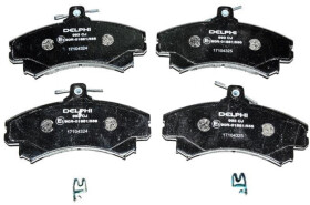 Тормозные колодки Delphi LP993