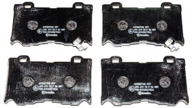 Тормозные колодки Brembo P 56 089