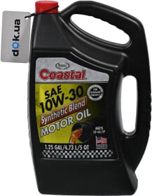 Моторна олива Coastal Synthetic Blend 10W-30 напівсинтетична