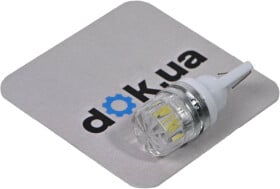 Автолампа Pulso W5W T10 0,5 W біла LP-146046