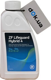 Трансмиссионное масло ZF Parts LifeGuard Hybrid 4