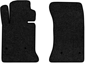Комплект килимків EVAtech Standart BM12792A2BW4VEB чорний без логотипа