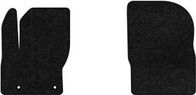 Комплект килимків EVAtech Standart FD32389A2TL2VEB чорний без логотипа
