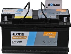 Акумулятор Exide 6 CT-100-R Premium EA1000