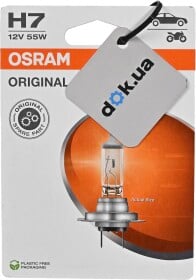 Автолампа Osram Original Line H7 PX26d 55 W прозрачная 64210-1BL