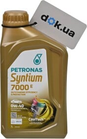 Моторное масло Petronas Syntium 7000 E 0W-40 синтетическое