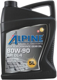 Трансмісійна олива Alpine High Performance Gear Oil GL-4 80W-90 напівсинтетична