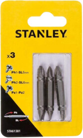 Набір бит Stanley STA61381 3 шт.