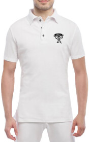 Футболка мужская Globuspioner поло Ford Boy белый спереди