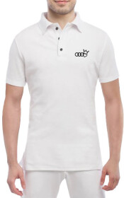 Футболка чоловіча Globuspioner поло I love Audi біла принт спереду