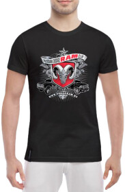 Футболка чоловіча Globuspioner класична Dodge Ram Club чорна принт спереду