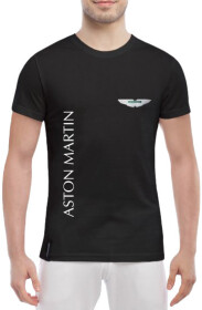 Футболка мужская Globuspioner классическая Aston Martin черный спереди