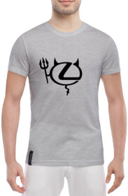 Футболка мужская Globuspioner классическая Lexus Devil Logo серый спереди