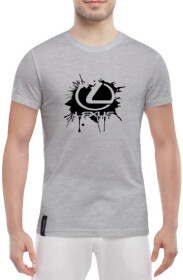 Футболка мужская Globuspioner классическая Lexus Splash серый спереди