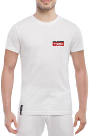 Футболка чоловіча Globuspioner класична Toyota TRD Mini Logo біла принт спереду
