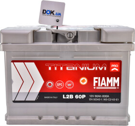 Аккумулятор Fiamm 6 CT-60-R Titanium Pro L2B-60P
