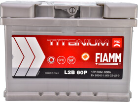 Аккумулятор Fiamm 6 CT-60-R Titanium Pro L2B-60P