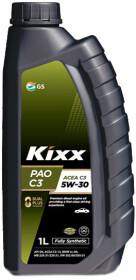 Моторное масло Kixx PAO C3 5W-30 синтетическое