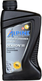 Трансмиссионное масло Alpine Dexron III
